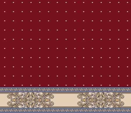 Myfloor S133-Bordo Saflı Cami Halısı