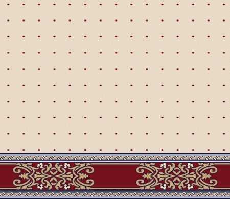 Myfloor S133-Krem Saflı Cami Halısı