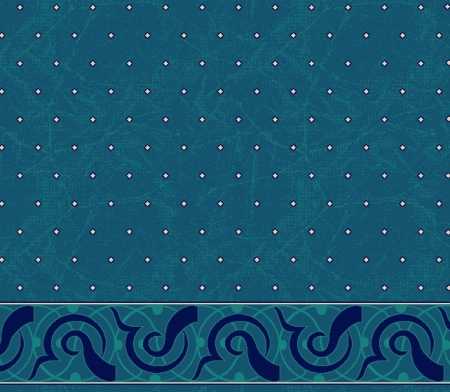 Myfloor S115-Koyu Mavi Saflı Cami Halısı