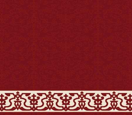 Myfloor S114-Bordo Saflı Cami Halısı
