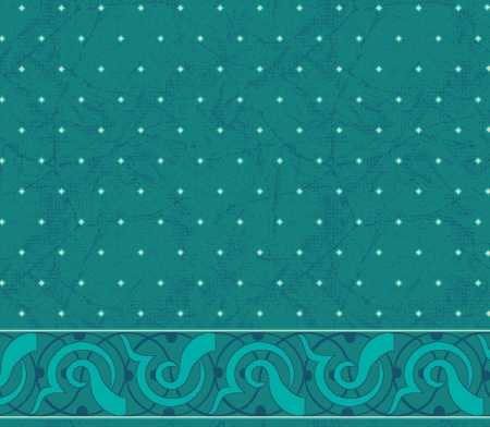 Myfloor S115-Koyu Çini Saflı Cami Halısı