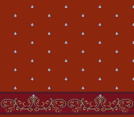 Myfloor S127-Kiremit Saflı Cami Halısı