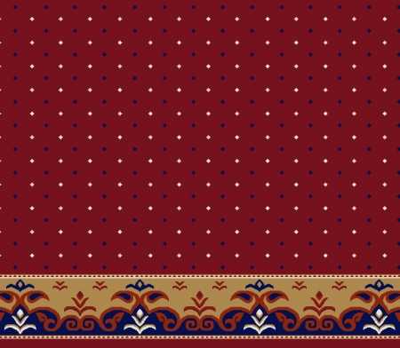 Myfloor S121-Bordo Saflı Cami Halısı