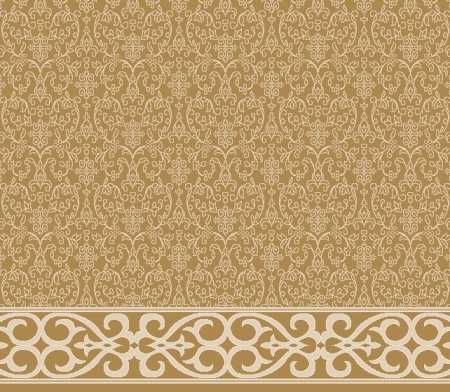 Myfloor S105-Hardal Saflı Cami Halısı