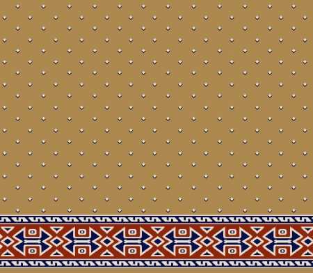 Myfloor S119-Hardal Saflı Cami Halısı