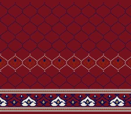 Myfloor S134-Bordo Saflı Cami Halısı