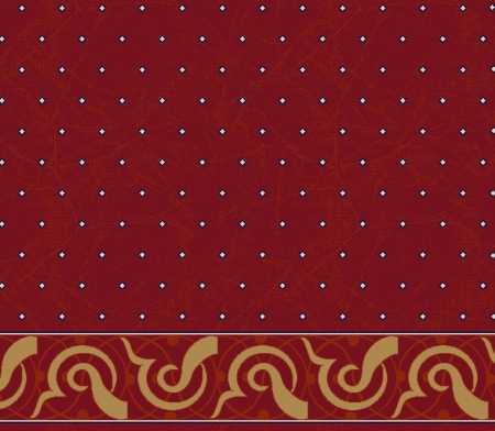 Myfloor S115-Bordo Saflı Cami Halısı