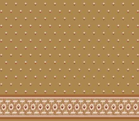 Myfloor S117-Hardal Saflı Cami Halısı