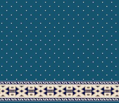 Myfloor S119-Koyu Mavi Saflı Cami Halısı