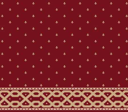 Myfloor S116-Bordo Saflı Cami Halısı