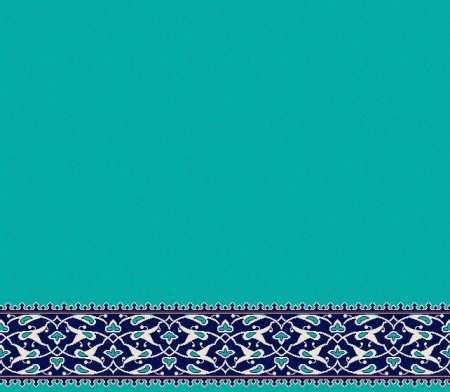 Myfloor S128-Açık Çini Saflı Cami Halısı