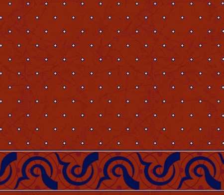 Myfloor S115-Kiremit Saflı Cami Halısı