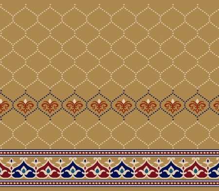 Myfloor S134-Hardal Saflı Cami Halısı