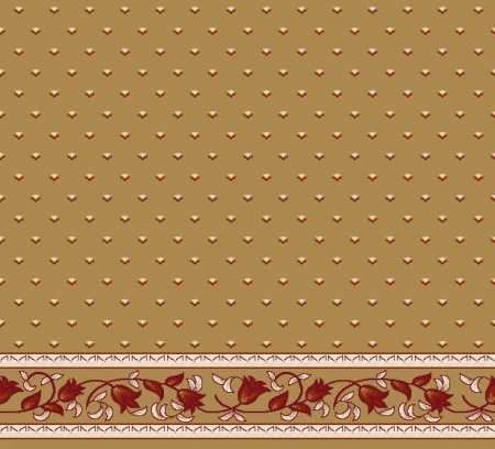 Myfloor S104-Hardal Saflı Cami Halısı