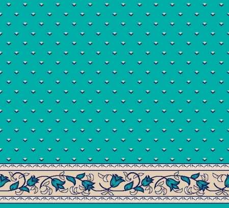 Myfloor S104-Açık Çini Saflı Cami Halısı
