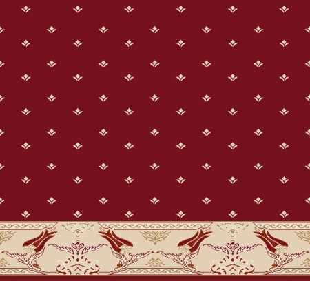 Myfloor S111-Bordo Saflı Cami Halısı