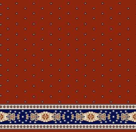 Myfloor S103-Kiremit Saflı Cami Halısı