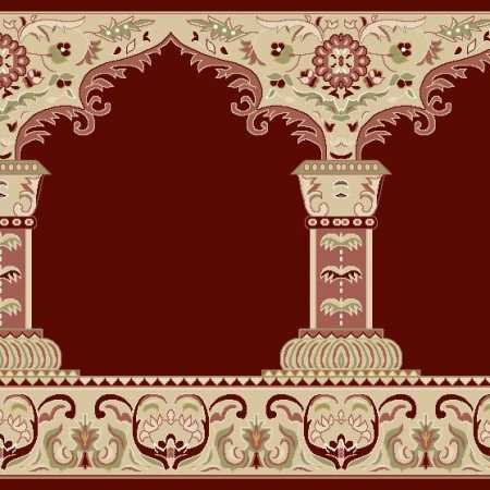 Myfloor Mihraplı Cami Halısı 1RED