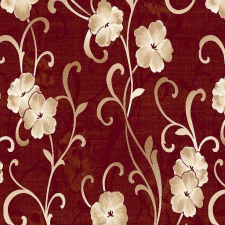 5490A Koyu Bordo Mescit - Yurt Halısı
