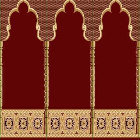 Myfloor Mihraplı Cami Halısı 6734RED