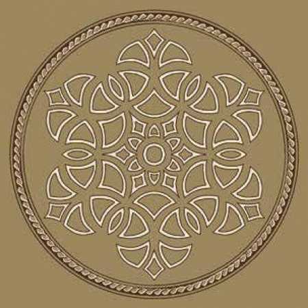 Çelebizade Salkım Göbekli Cami Halısı Bej