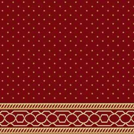 Çelebizade Nevra Saflı Cami Halısı Bordo