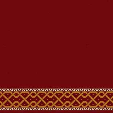 Çelebizade Defne Saflı Cami Halısı Bordo