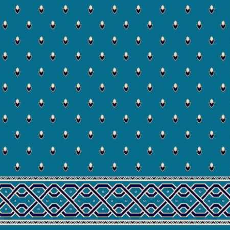 C053A K.Mavi Saflı Cami Halısı