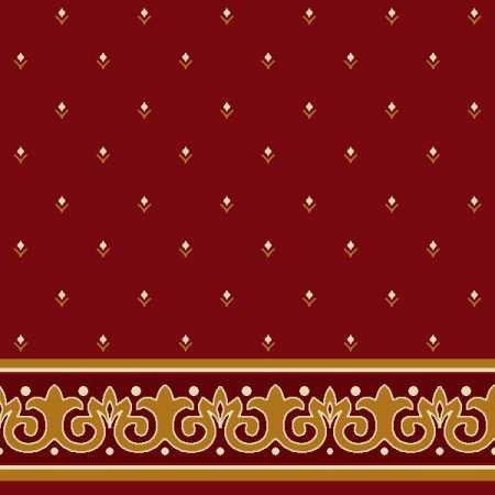 Çelebizade Erguvan Saflı Cami Halısı Bordo