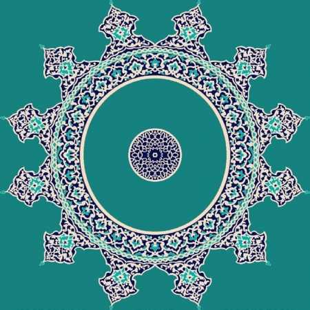 Myfloor G114-Çini Göbekli Cami Halısı