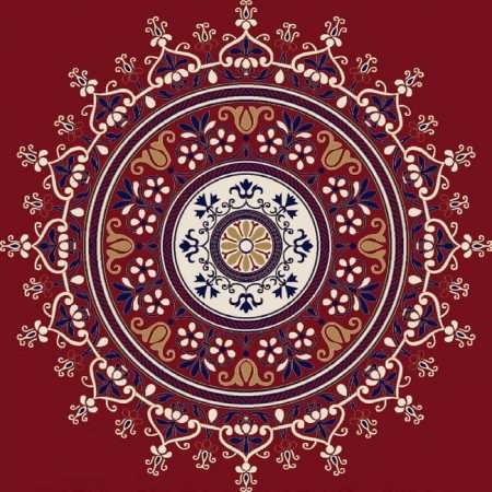 Myfloor G104-Bordo Göbekli Cami Halısı