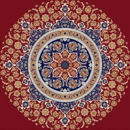 Myfloor G119-Bordo Göbekli Cami Halısı