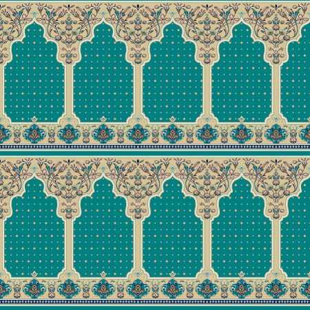 Myfloor Mihraplı Cami Halısı 321MAVİ