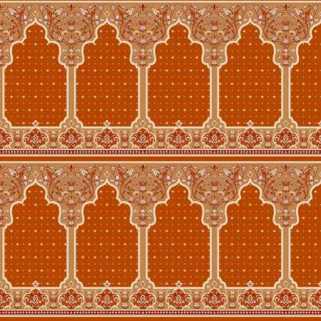 Myfloor Mihraplı Cami Halısı 321TURUNCU