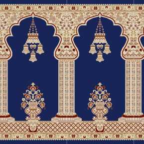 Myfloor Mihraplı Cami Halısı 1632DBLUE
