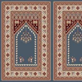 Myfloor Mihraplı Cami Halısı 5008MAVİ